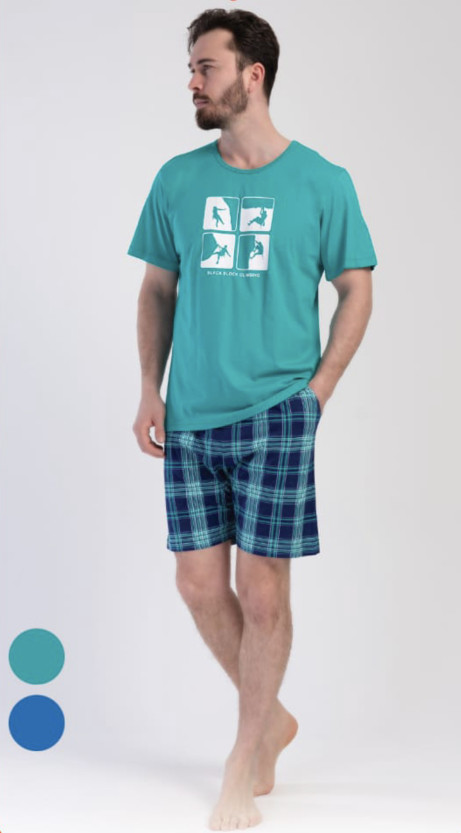 Піжама чоловіча шорти футболка  Vienetta