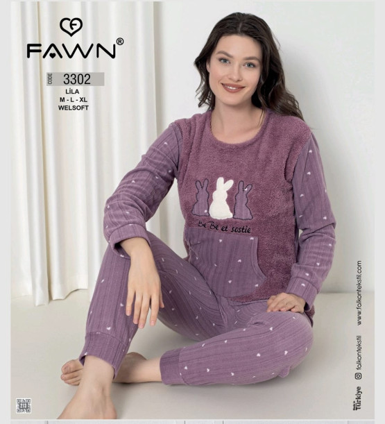 Піжама молодіжна фліс  махра TM  Fawn